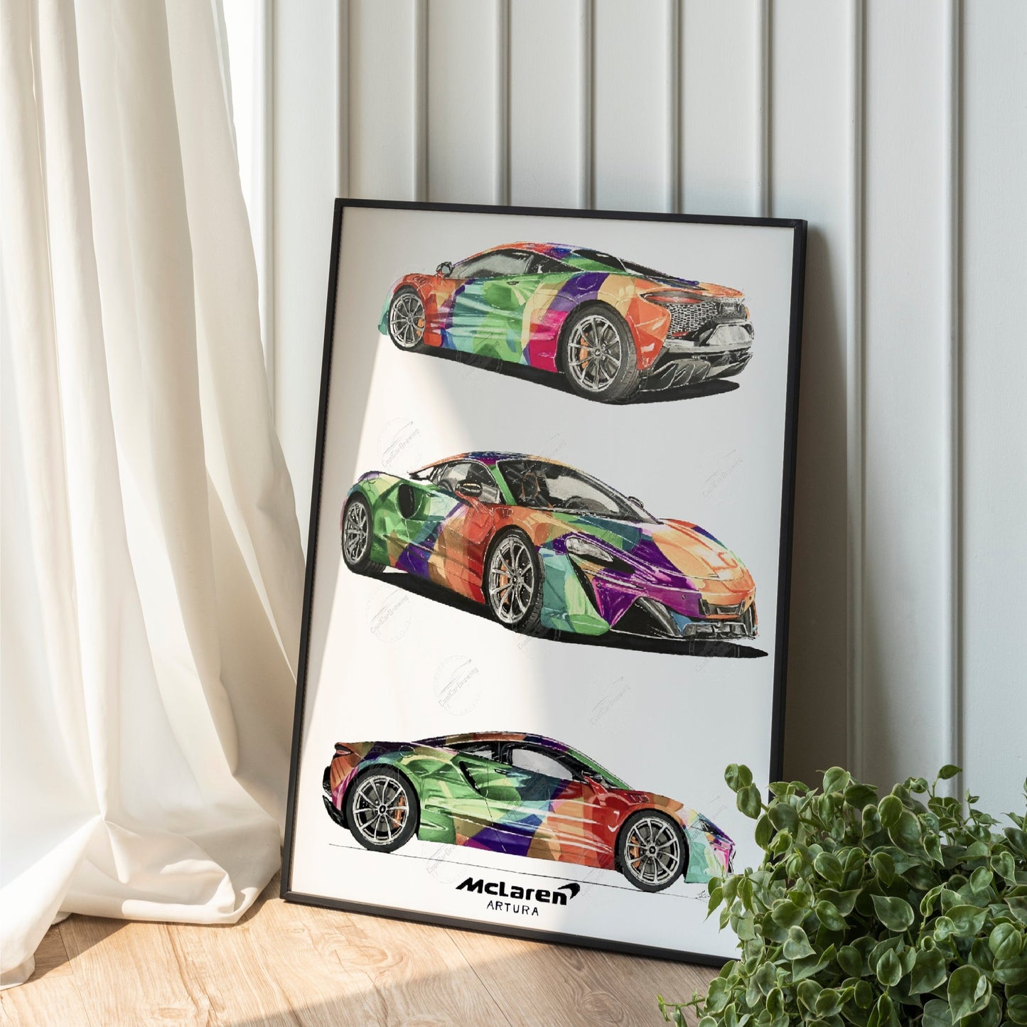 McLaren Artura Drawing