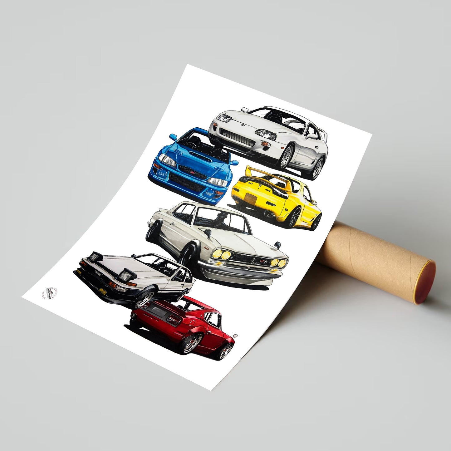 JDM Legends Drawing