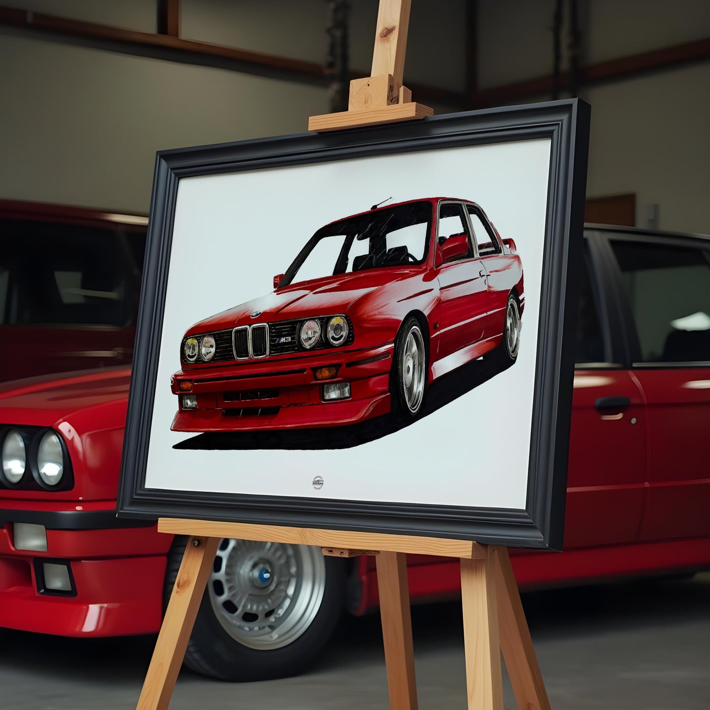 BMW E30 M3 Poster