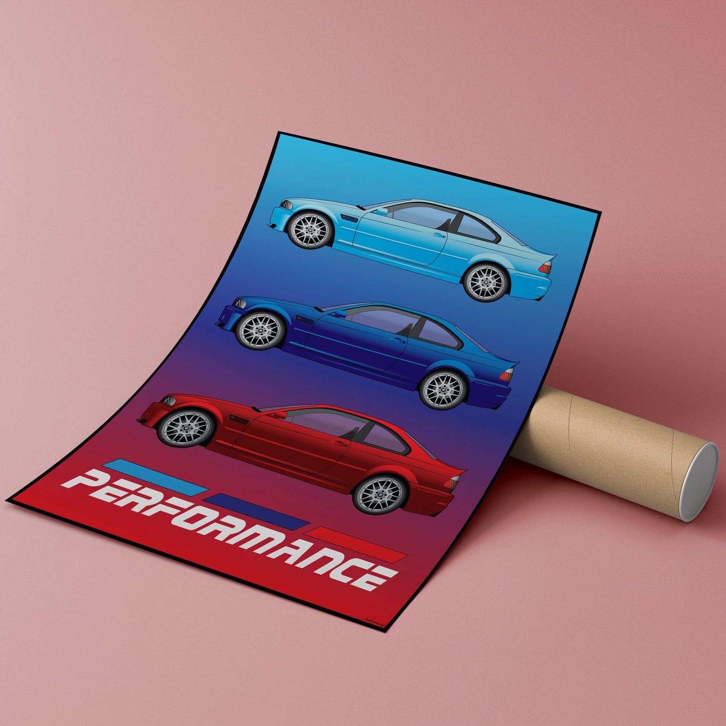 BMW E46 M3 Poster