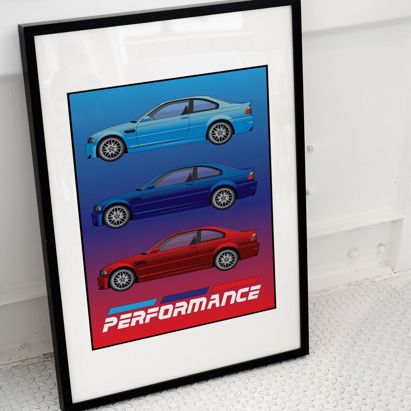 BMW E46 M3 Poster