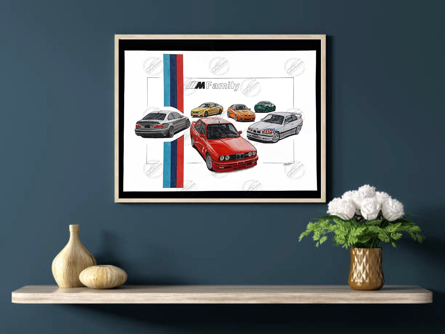 BMW M3 Family Poster