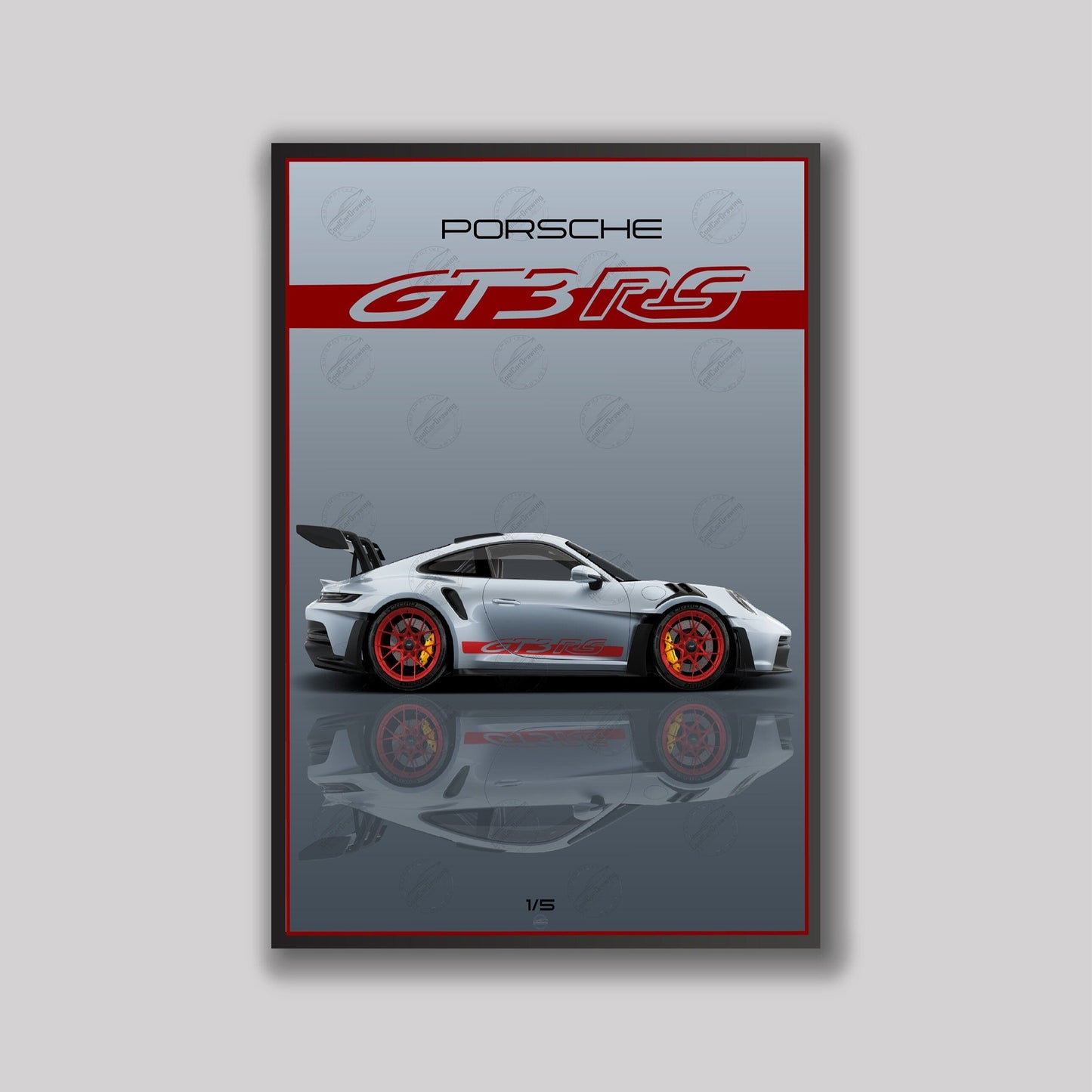Porsche 911 GT3RS Poster
