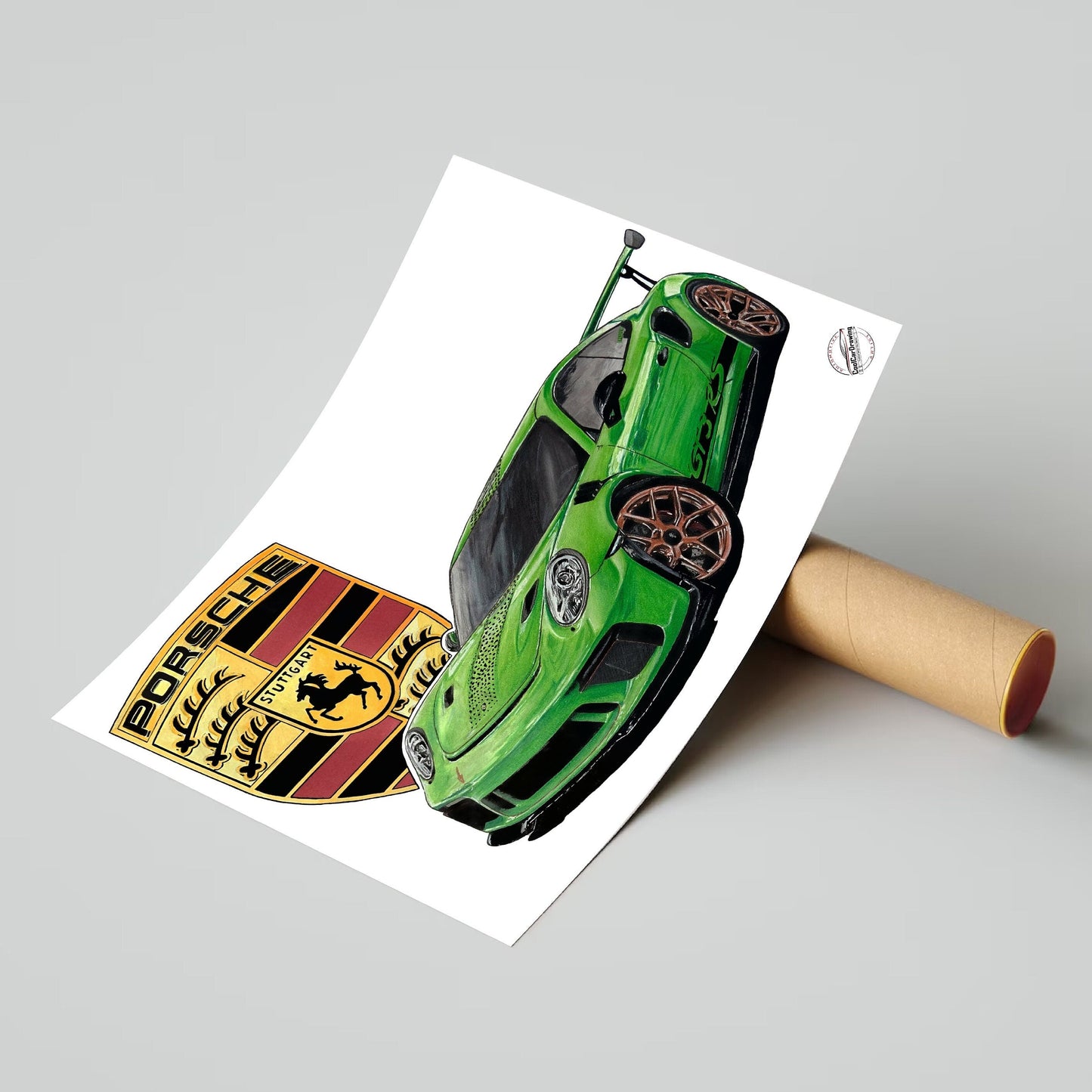 Porsche 911 GT3RS Poster Reprint