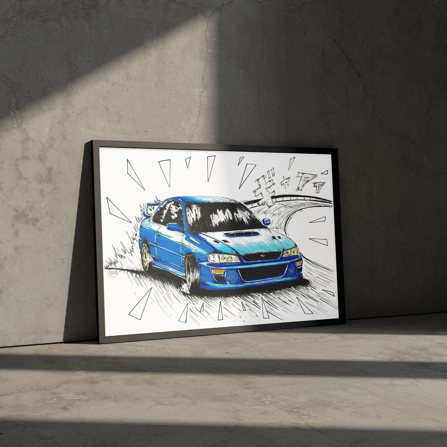 22B Initial D Poster