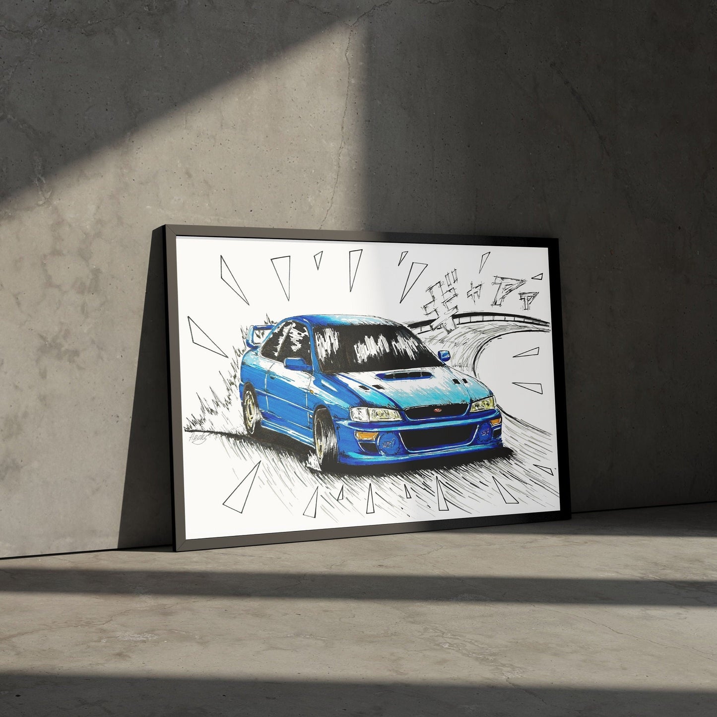 22B Initial D Drawing