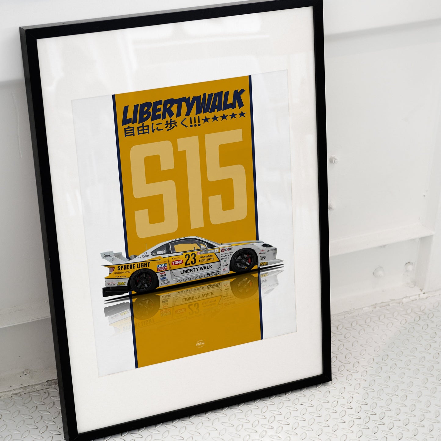 Nissan Silvia S15 LBWK Poster