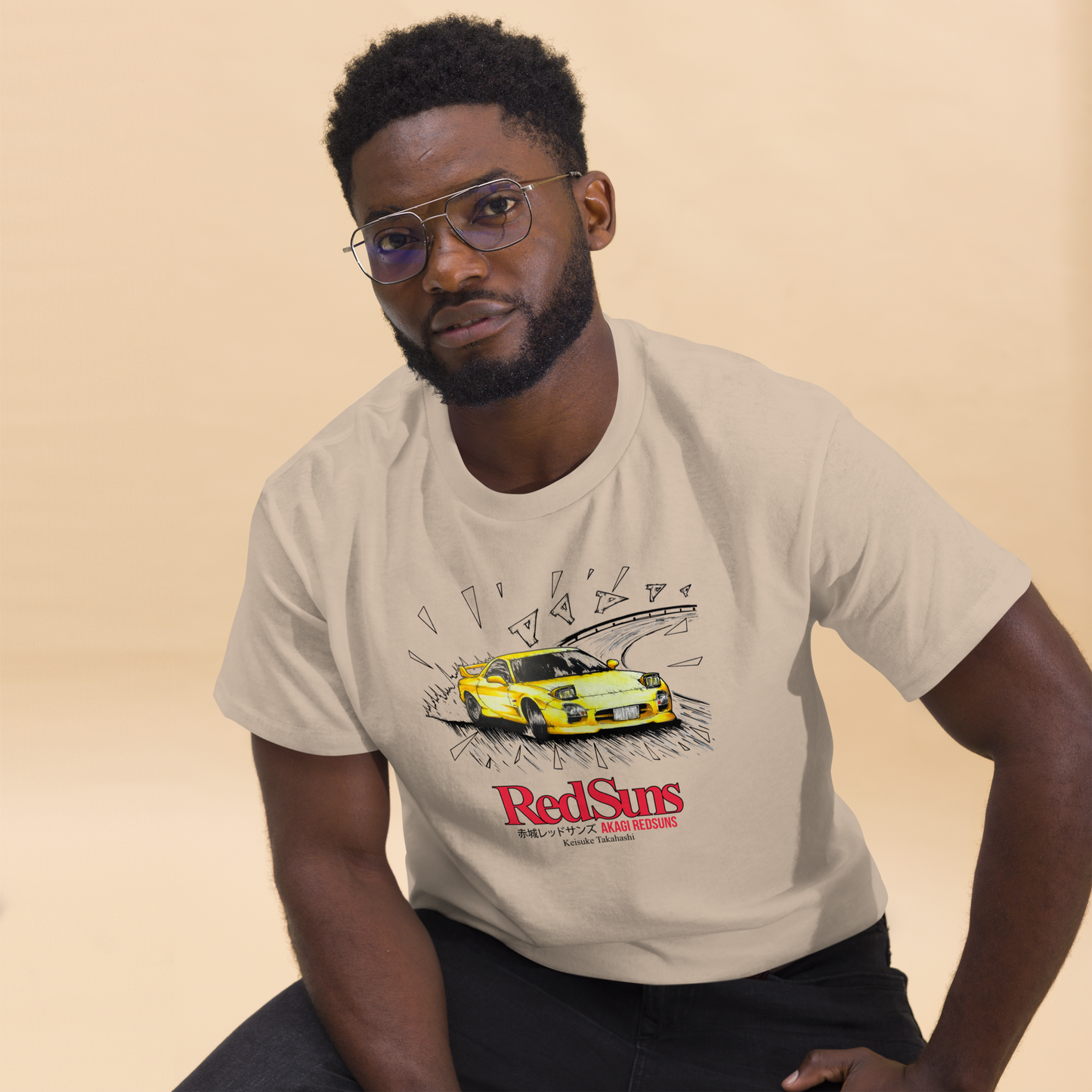 RX-7 FD3S Initial D T-shirt