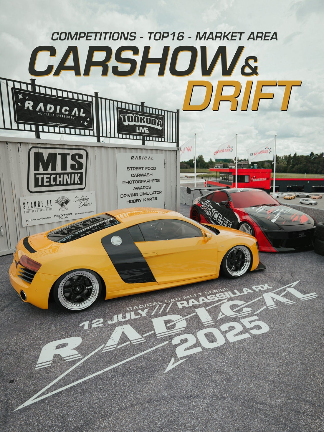 RADICAL 2025 – Drift, Stance & Original Art at Raassilla RX