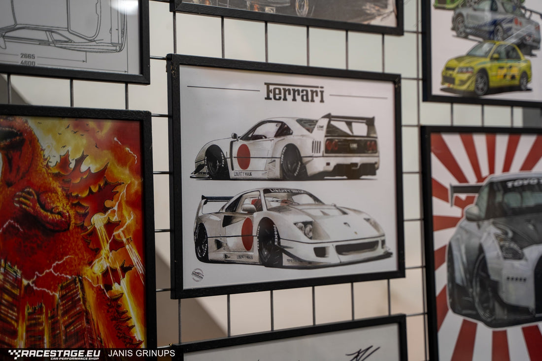 Cars, Art & Passion - My Art at AUTO 2025 Riga!