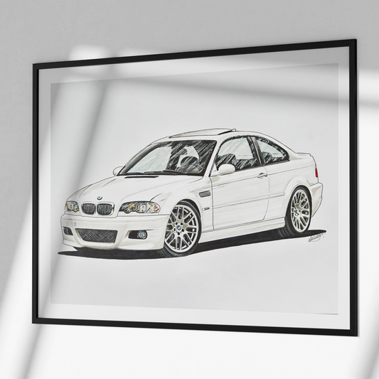 bmw e46 poster, e46 poster, m3 poster