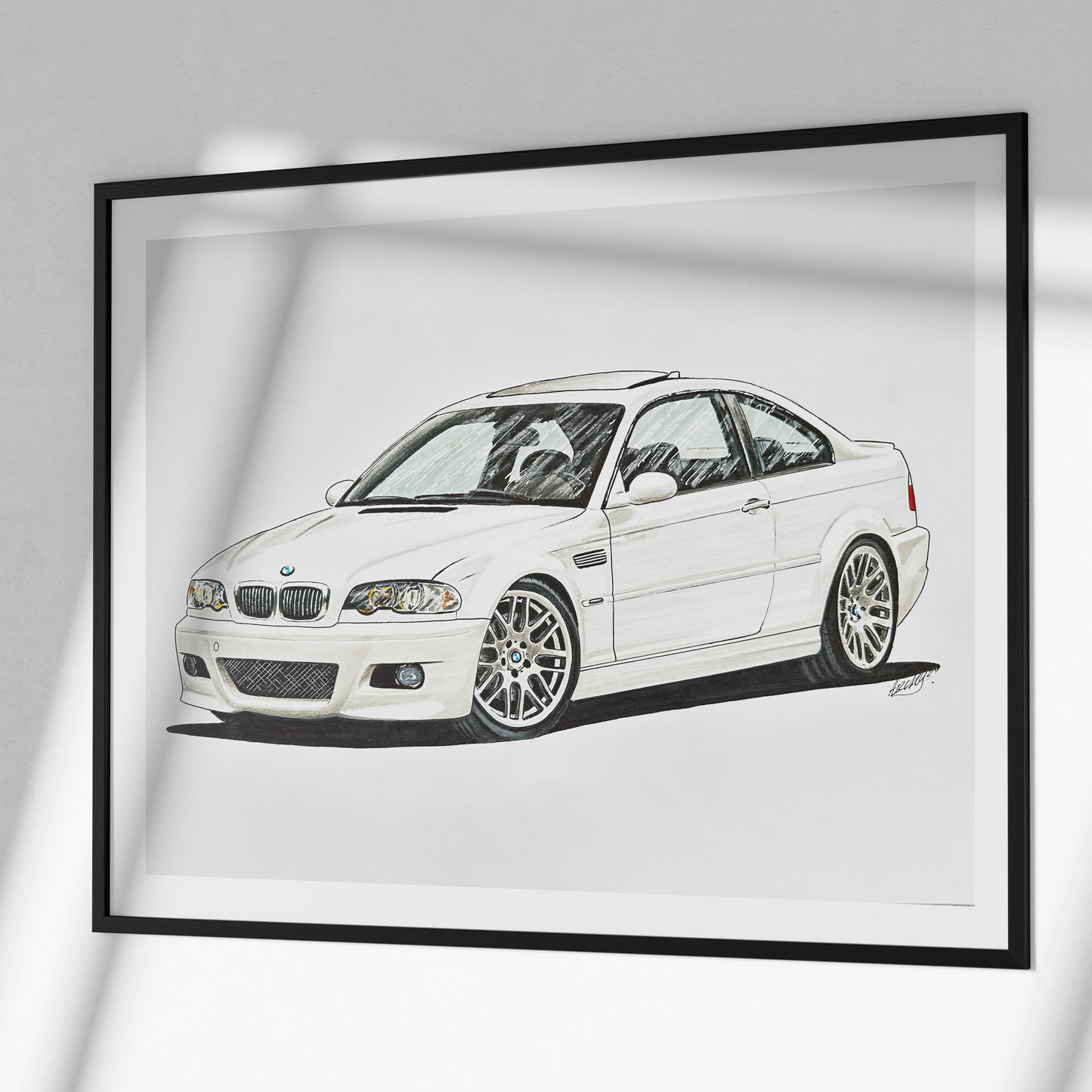 Original BMW E46 M3 Drawing