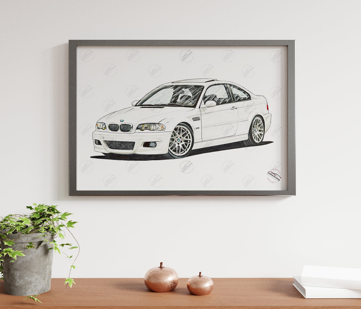 BMW E46 M3 Drawing