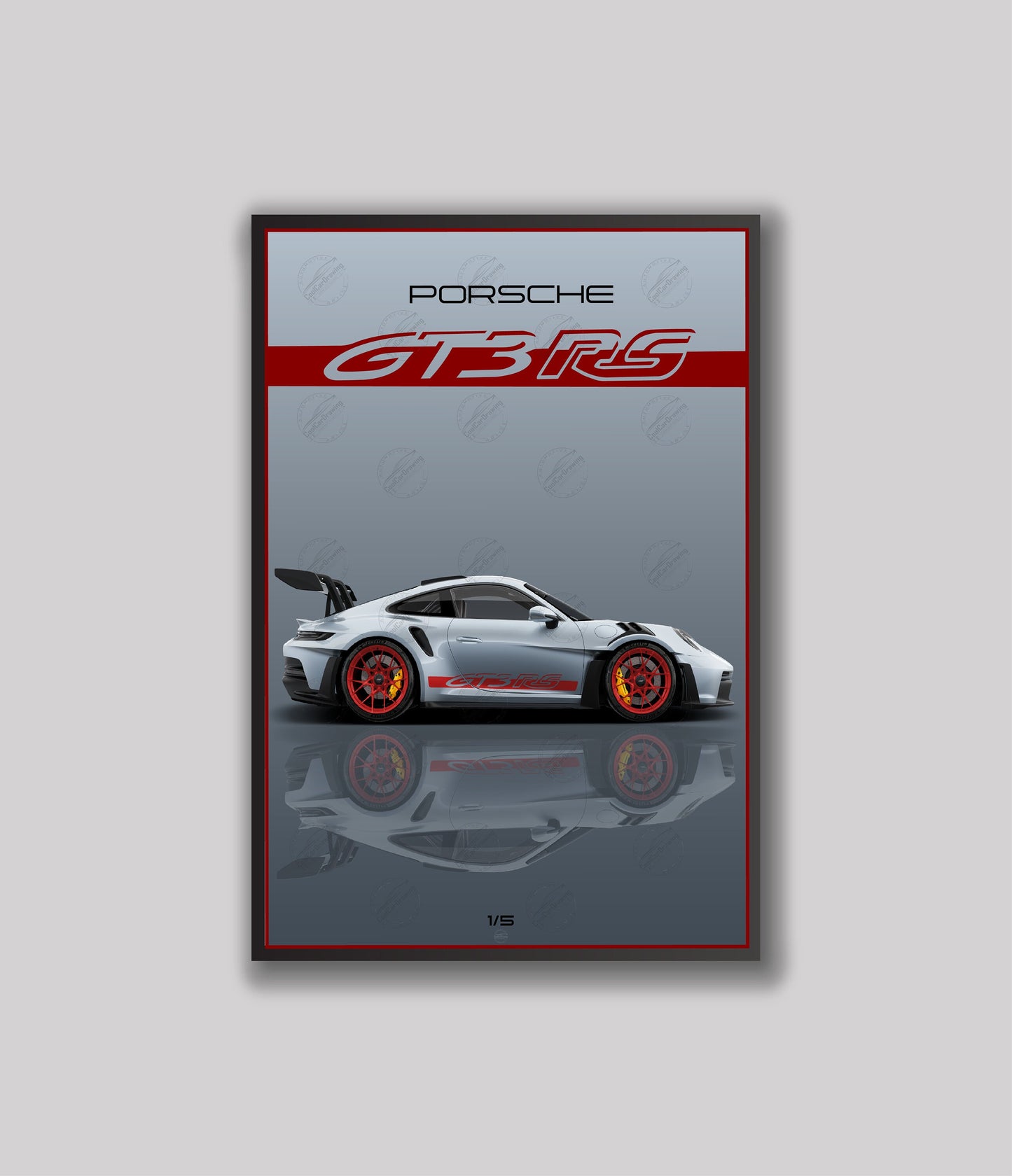 Porsche 911 GT3RS Poster