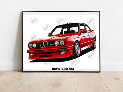 BMW E30 M3 Reprint