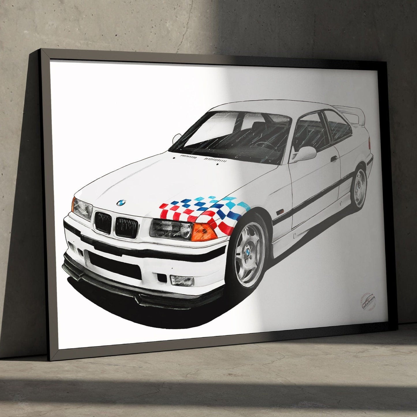 BMW E36 M3 Poster Reprint