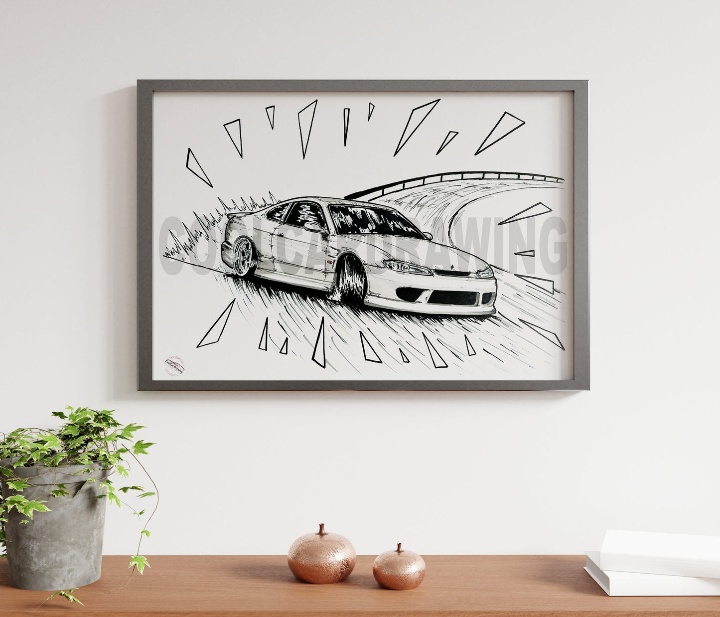 Nissan Silvia S15 Inital Drawing