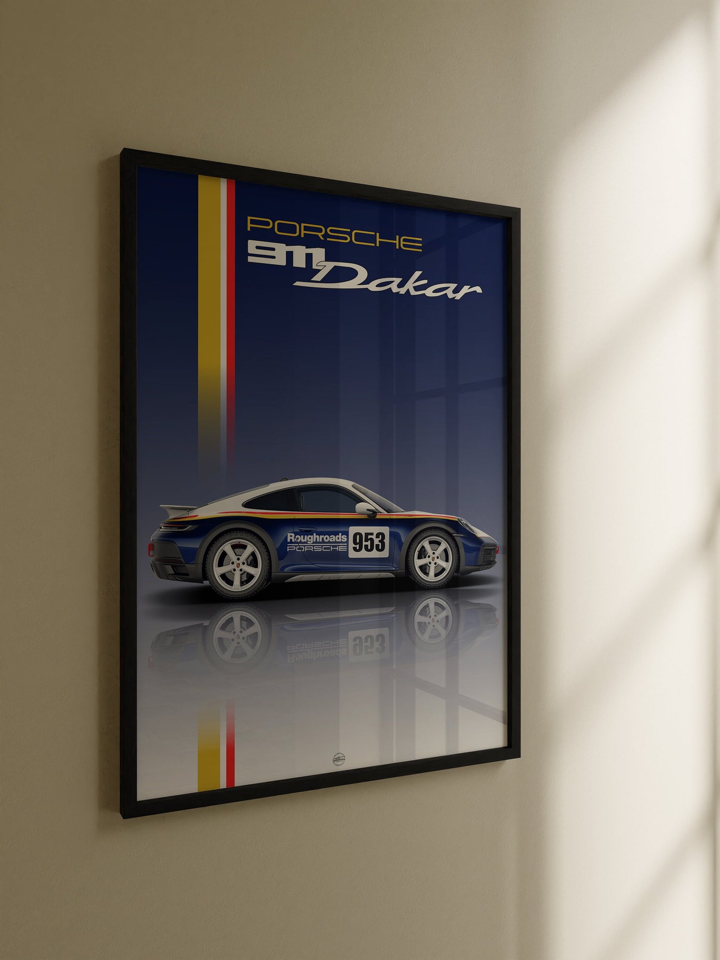 Porsche 911 Dakar Digital Poster