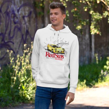 mazda rx7 initial hoodie white colour