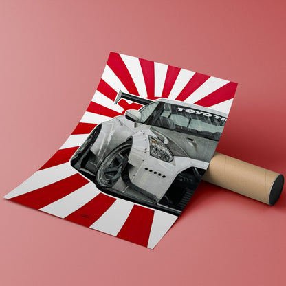JDM r35 poster in roll