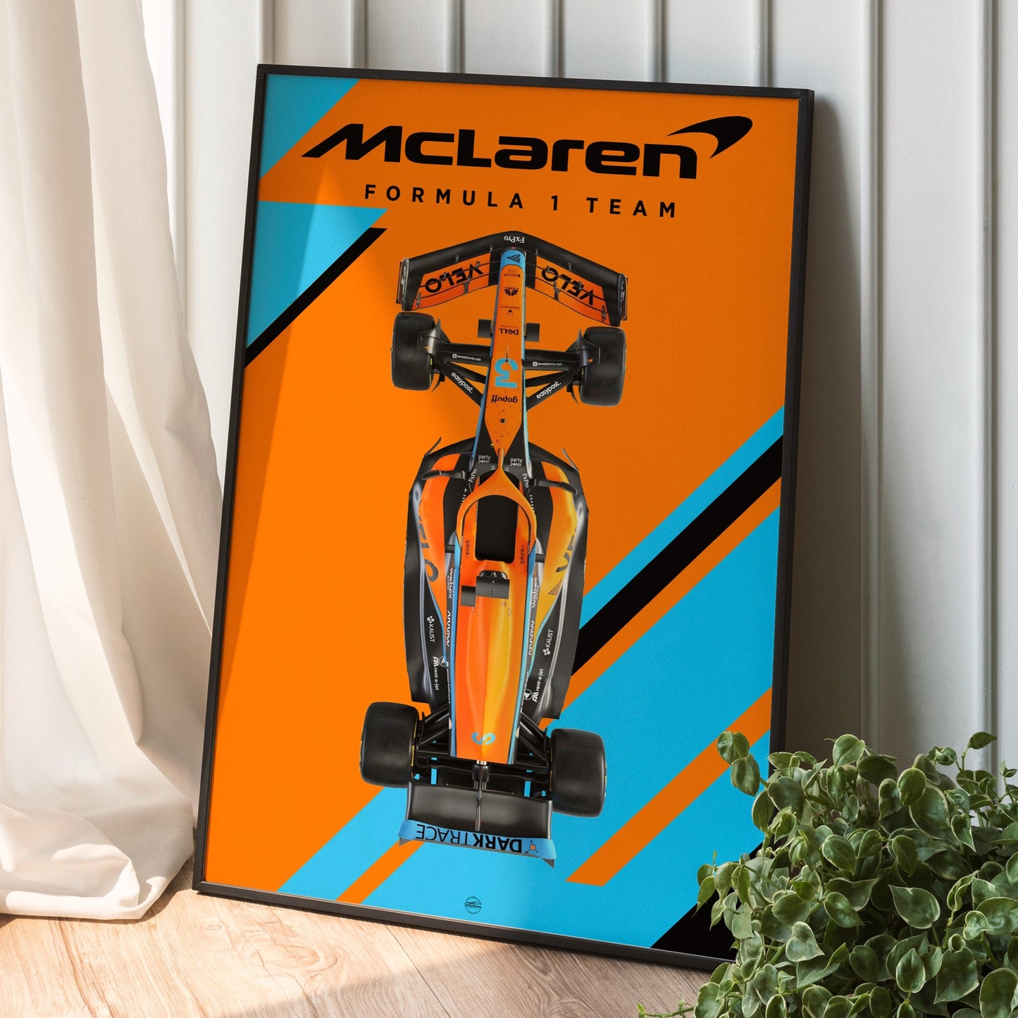 mclaren poster, lando norris poster, f1 poster