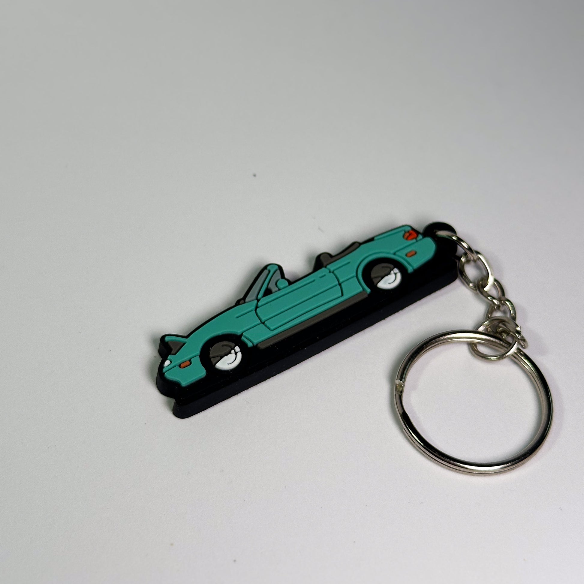 miata keychain with metal keyring