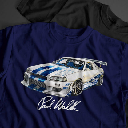 Fast & Furious Skyline R34 T-shirt