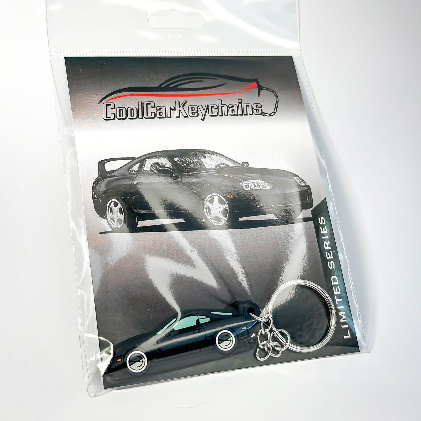 supra mk4 keychain, pvc keychain front side jdm car keychain