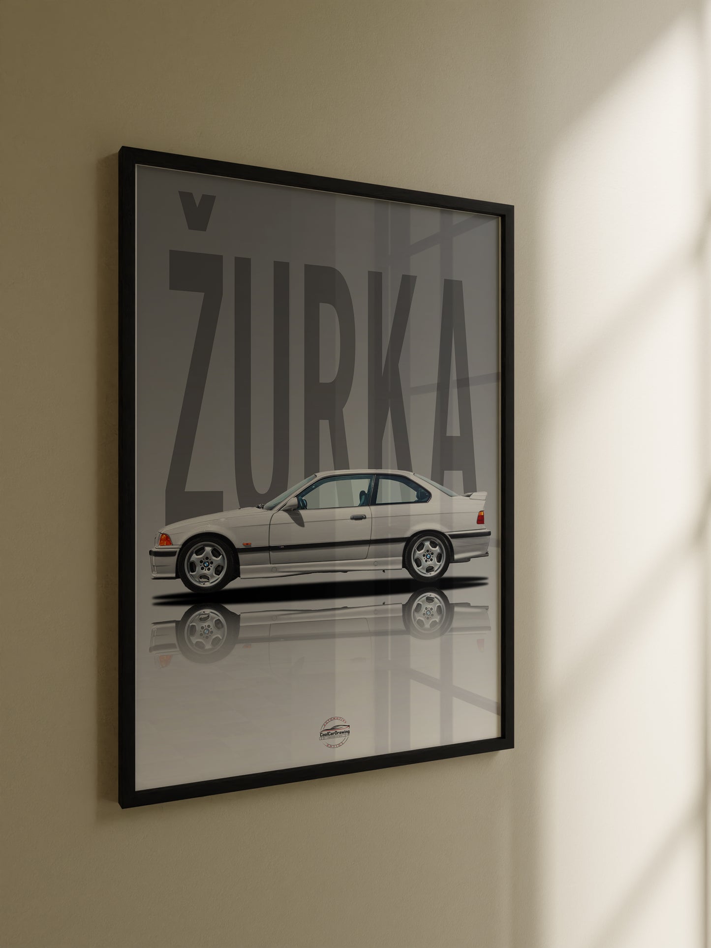 BMW E36 Poster "ŽURKA"